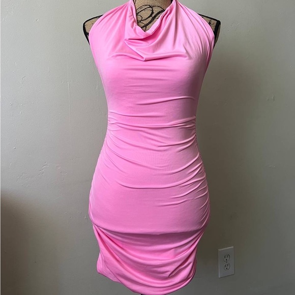 BARBIE PINK MINI DRESS BY TIGER MIST - Picture 3 of 5